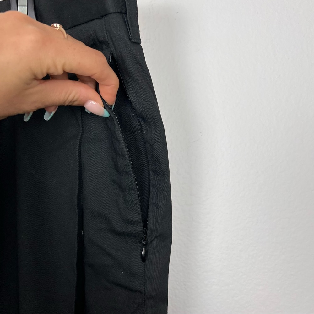 Five Four Regan Straight Leg Pants Size 36 Black Relaxed Chino Pants NWT - Picture 4 of 9